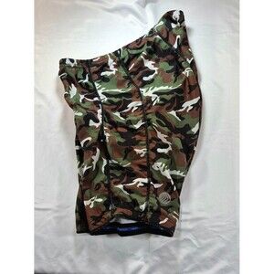 NWOT Aero Tech Designs Woodland Camo Cycling Shorts XL Woman